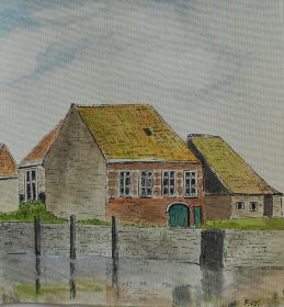 Vissershaven, pen en aquarelverf.JPG