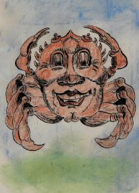 Krab, naar L.Weyts, pen, aquarel.jpg